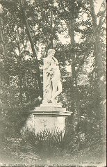 X SIDI BEL ABBES JARDIN PUBLIC STATUE LA CARESSE